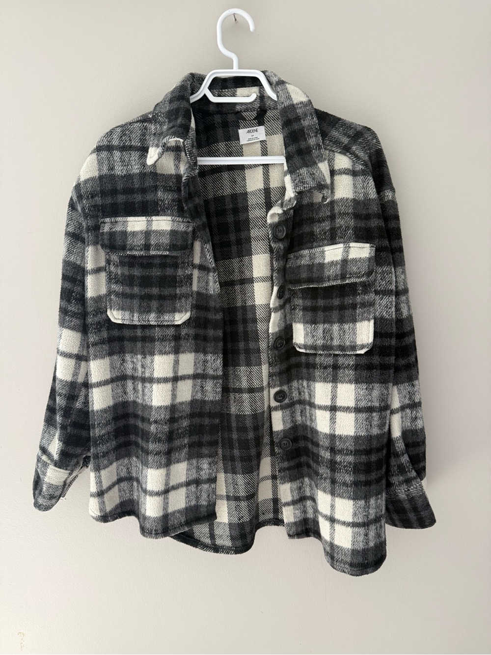 Ardene plaid shacket